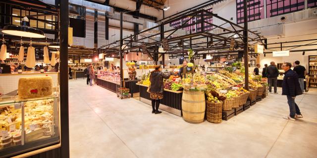 Les Halles Agrivin, Biltoki - Rouen