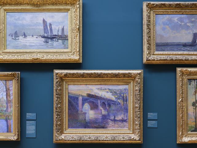 Galerie impressionniste musée des beaux arts Rouen Normandie Ecole de Rouen Monet Pissaro