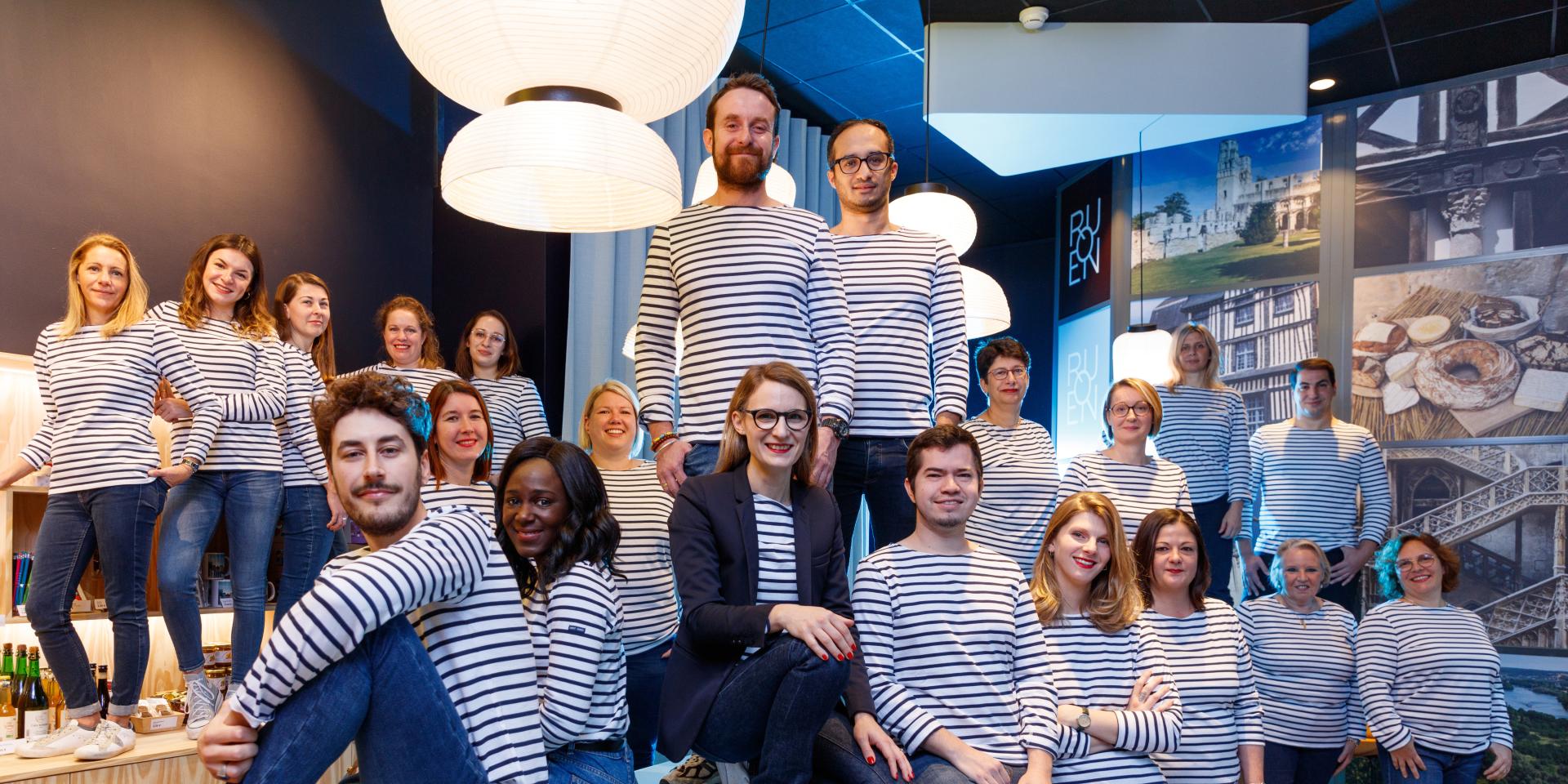 Equipe de Rouen Tourisme Employés Rouen Normandie