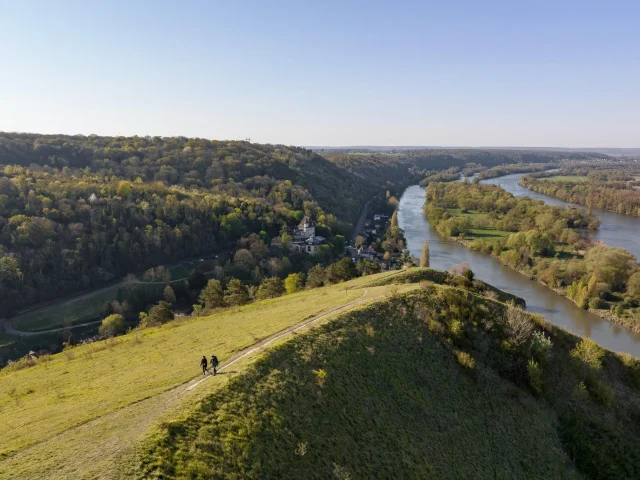 La Seine à vélo - Belbeuf vélo forêt randonnée patrimoine nature loisirs activités famille