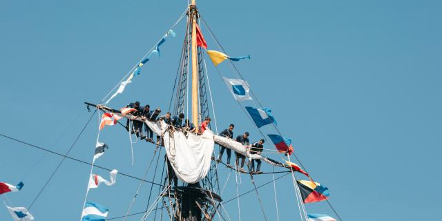 Marin Armada Voiliers Vedettes Nationalités Evènement Armada Bateau Seine Quais Rassemblement Rouen Normandie Manifestation Exception