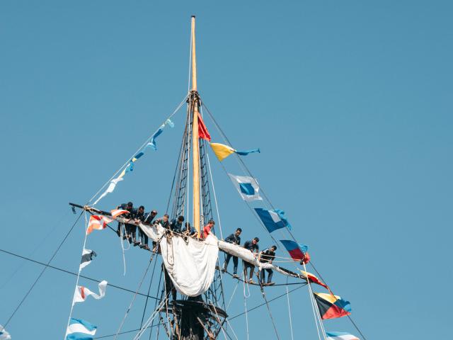 Marin Armada Voiliers Vedettes Nationalités Evènement Armada Bateau Seine Quais Rassemblement Rouen Normandie Manifestation Exception