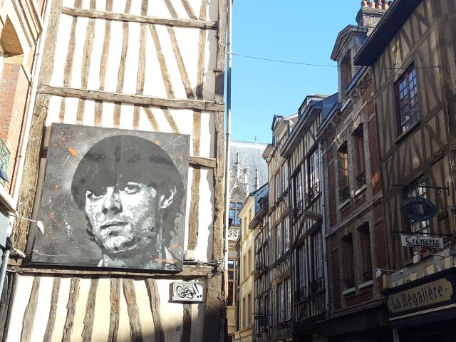 Dominique Laboubée, les Dogs Rock rue Massacre Rouen