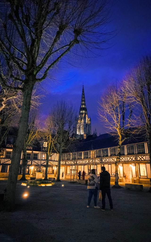 Aître Saint Maclou nocturne