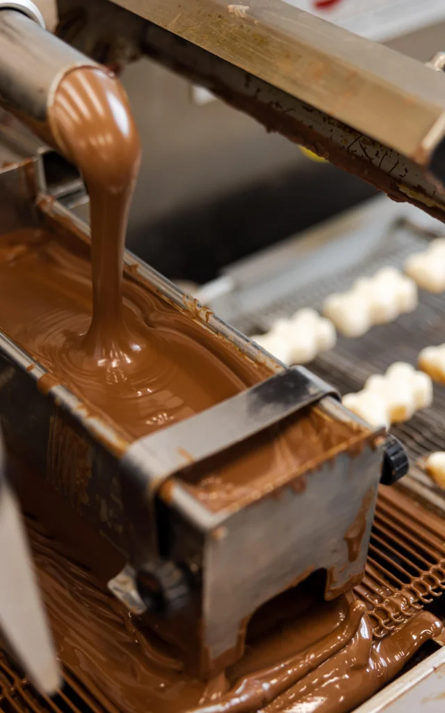 Les Confiseurs, oursons en guimauve au chocolat