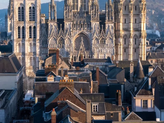 Vue Toits Cathedrale