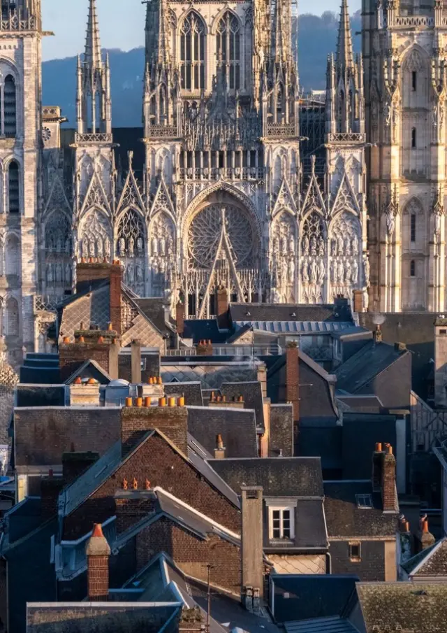 Vista del tejado de la catedral