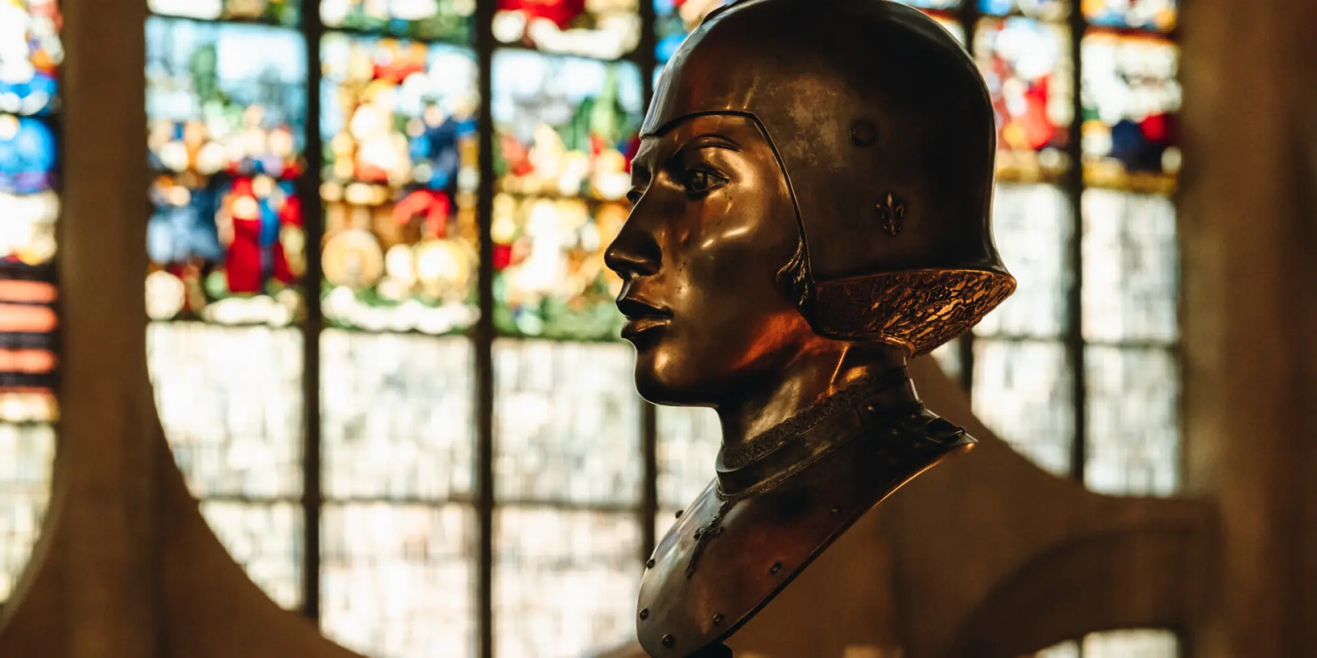 Buste De Jeanne D Arc Dans L Eglise Sainte Jeanne D Arc Rouen