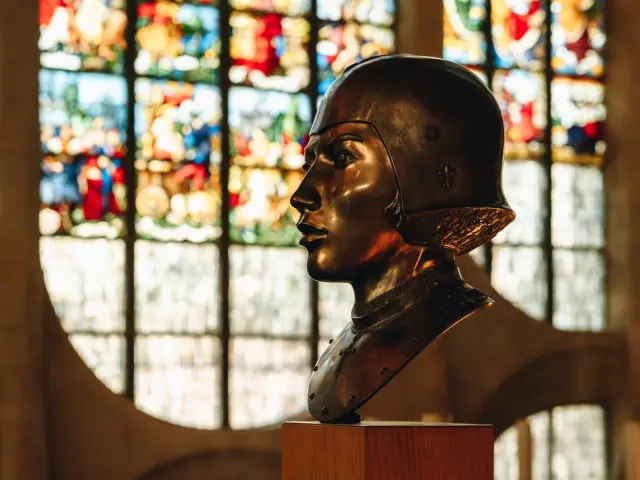 Buste De Jeanne D Arc Dans L Eglise Sainte Jeanne D Arc Rouen