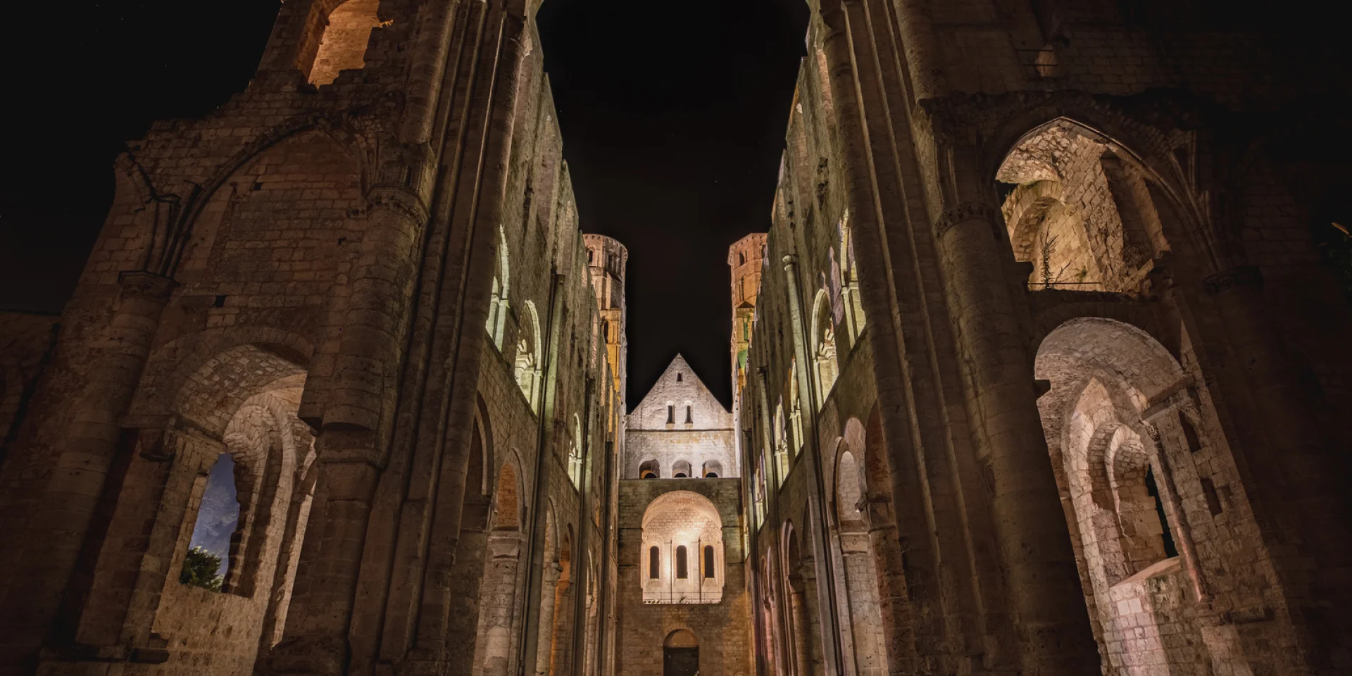 Pierres en Lumières 2021 Abbaye de Jumièges