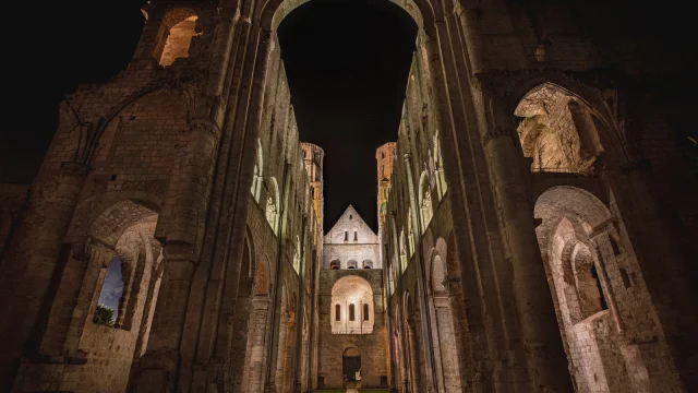 Pierres en Lumières 2021 Abbaye de Jumièges
