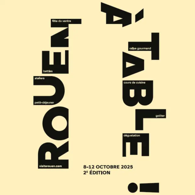 Rouen A Table Couverture Carre