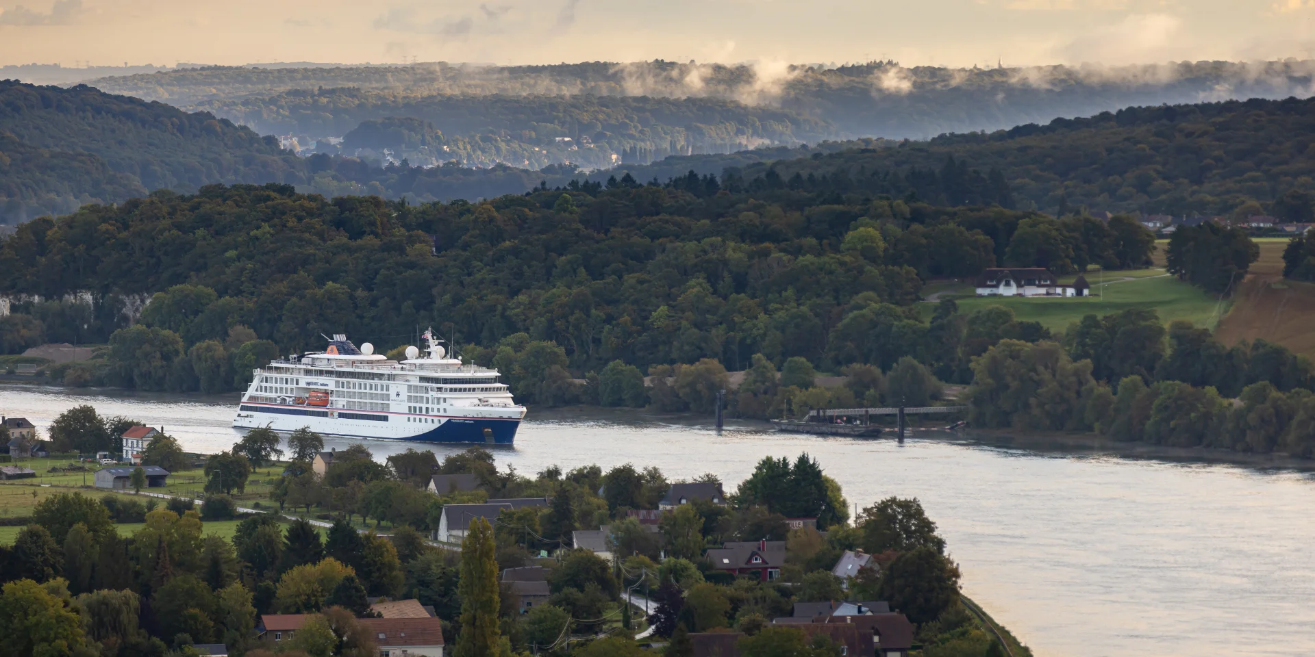 A cruise on the River Seine to Rouen and the Seine Valley