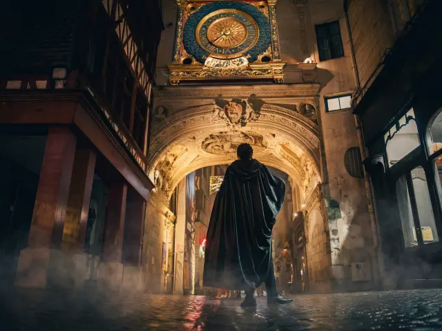 RDV à la tombée de la nuit - Gros Horloge