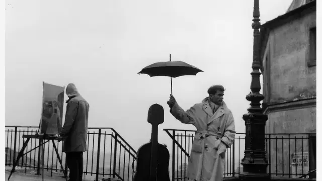 Pluie Robert Doisneau