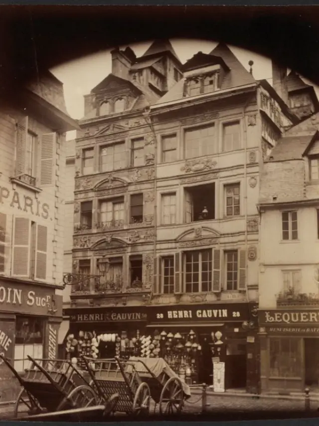 Atget Maisons Rues Du Bac Et St Patrice 1902 1908