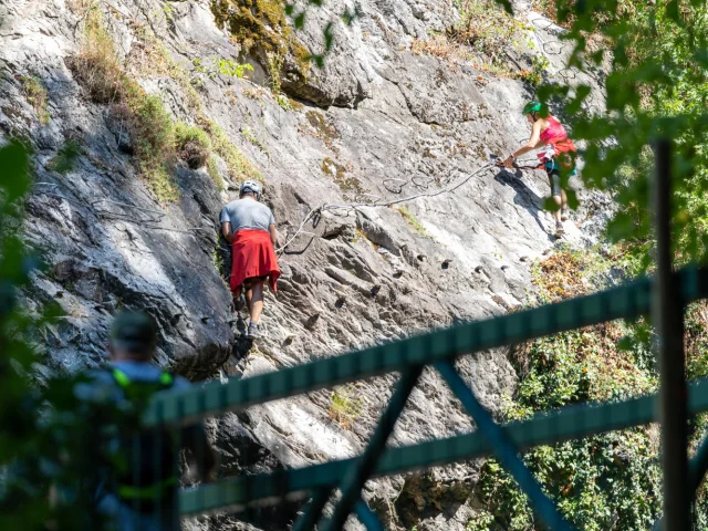 Via ferrata di Saint-Gervais Mont-Blanc