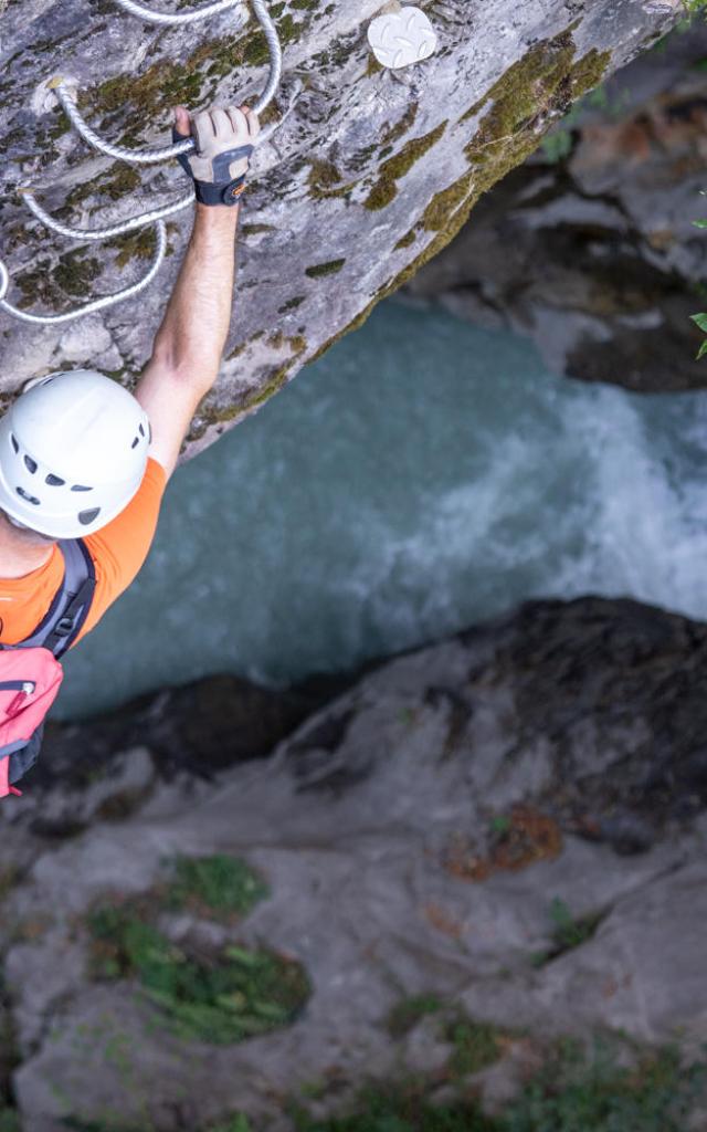 Via ferrata of Saint-Gervais Mont-Blanc