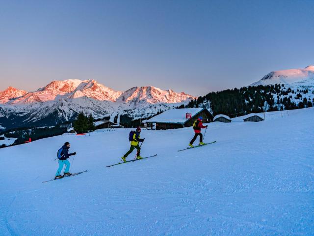 Night skiing