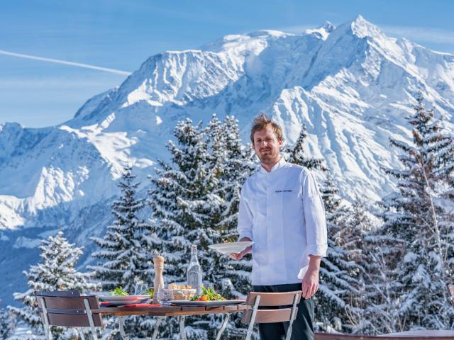 High altitude restaurant