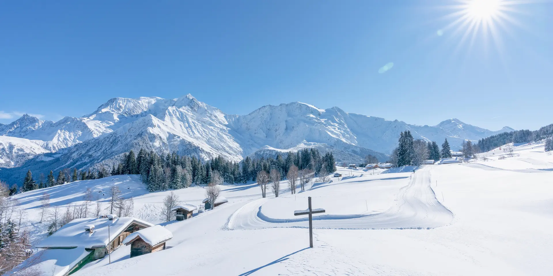Ski de fond au plateau de la croix