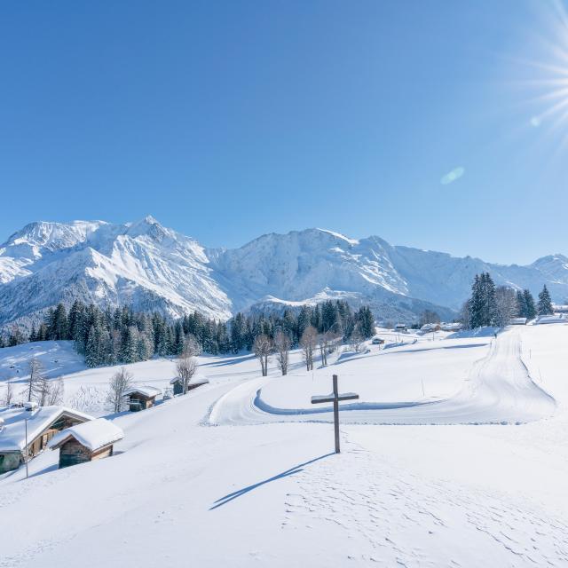 Ski de fond au plateau de la croix