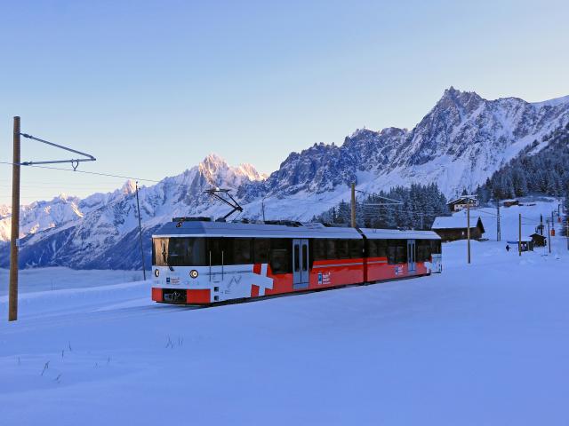 Il tram del Monte Bianco