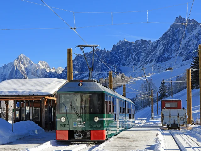 Il tram del Monte Bianco
