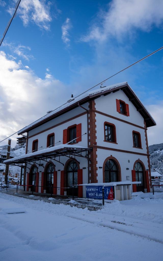 Mont-Blanc tramway station