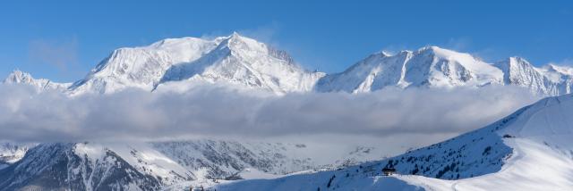 Saint-Gervais Mont-Blanc in winter