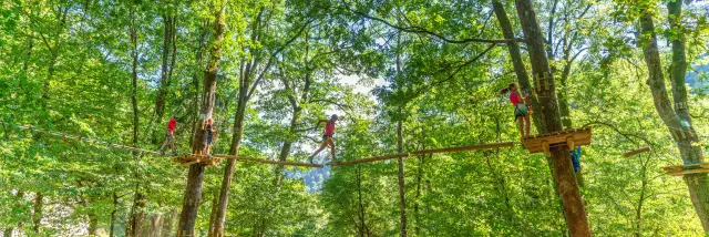 Accrobranche à Saint-Gervais Mont-Blanc