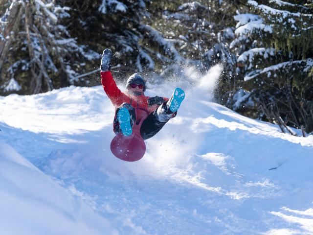 Slittino a Saint-Gervais Mont-Blanc