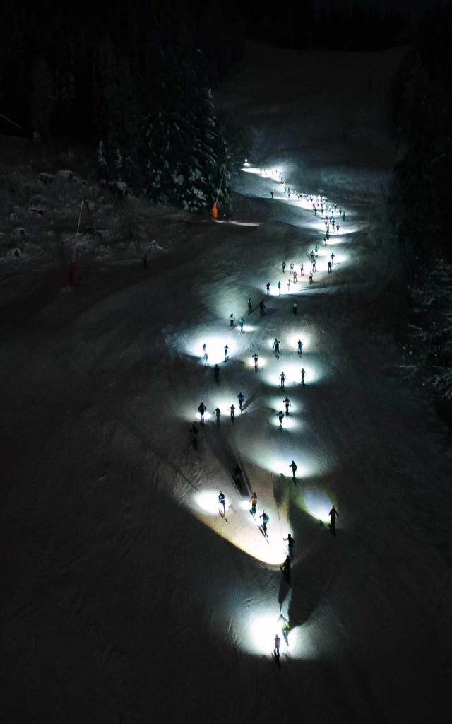 Diagonale del Mont-Joly, edizione invernale