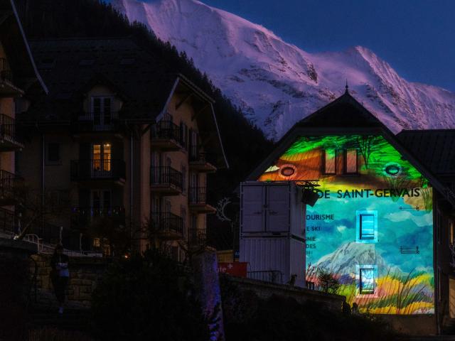 Saint-Gervais Mont-Blanc lights