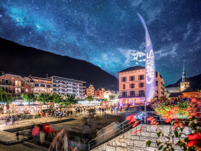 Vita notturna a Saint-Gervais Mont-Blanc