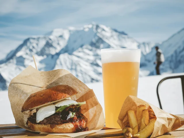 Burger alle pendici di Saint-Gervais Mont-Blanc