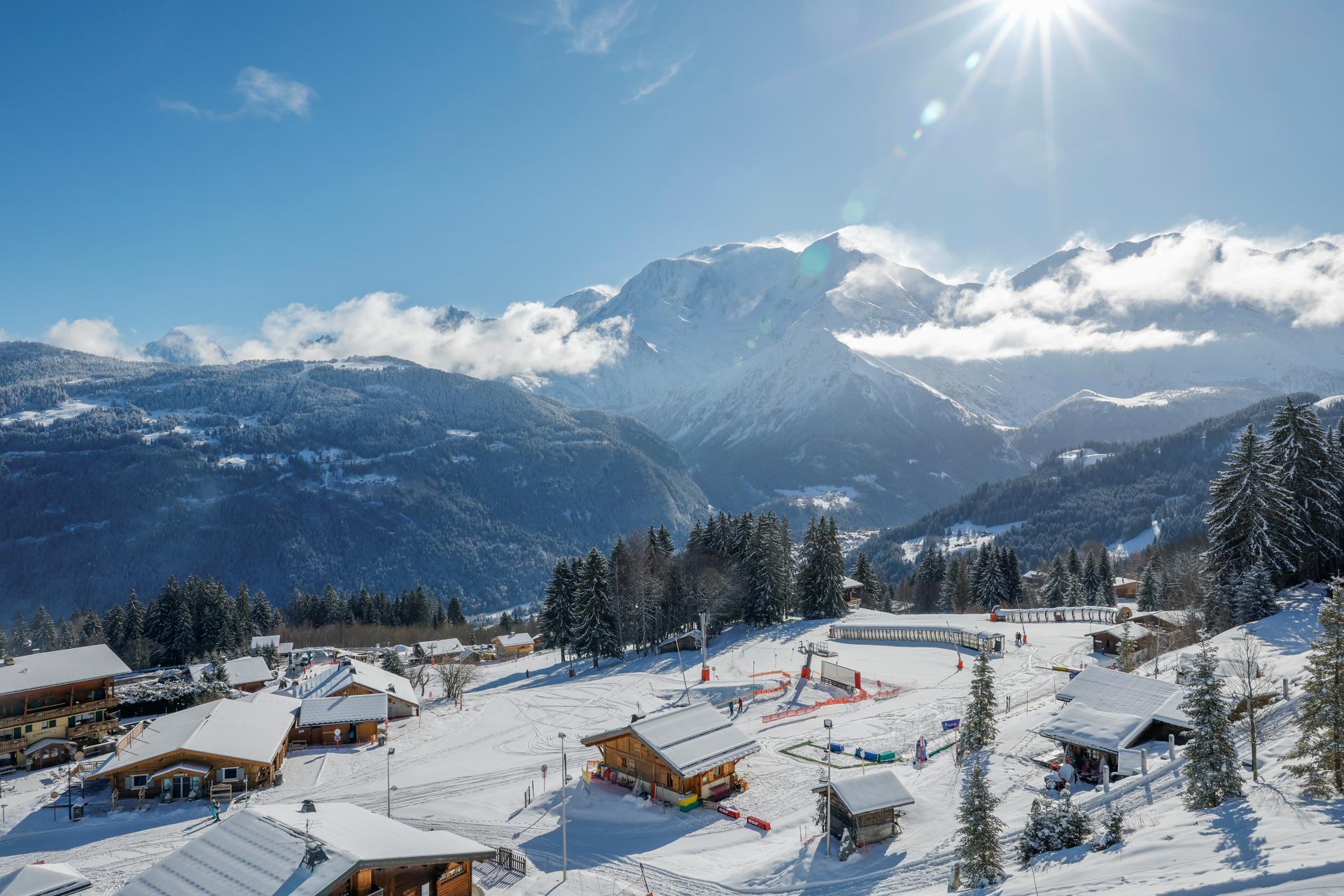 Le Bettex du domaine skiable Évasion Mont-Blanc