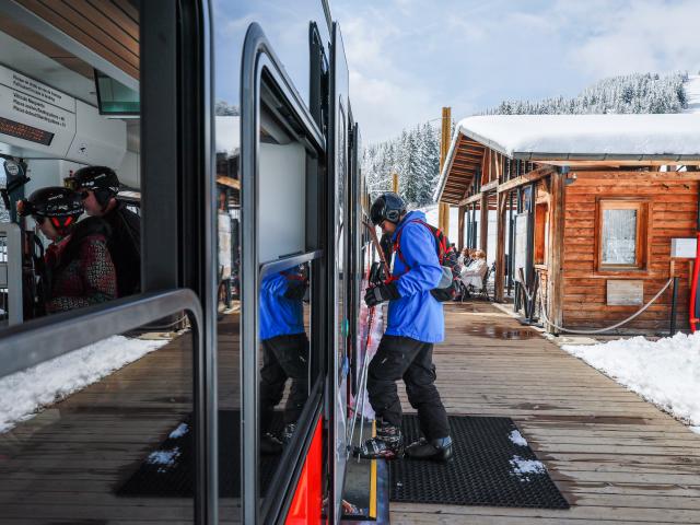 Mont-Blanc ski tramway