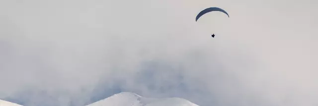 Parapendio a Saint-Gervais Mont-Blanc