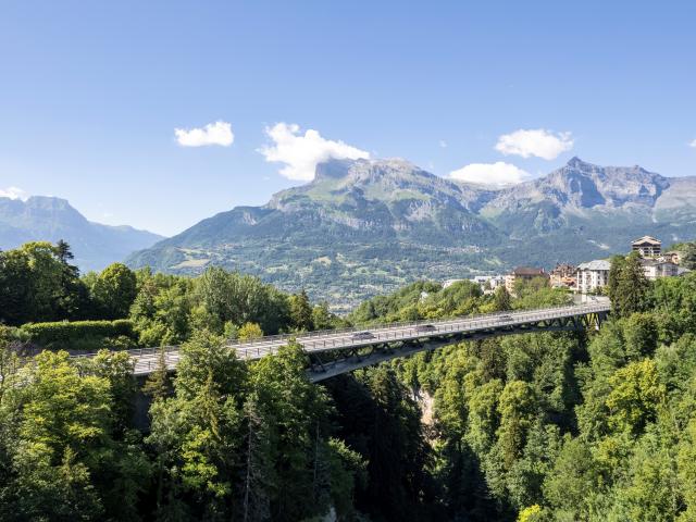 Saint-Gervais Mont-Blanc bridge