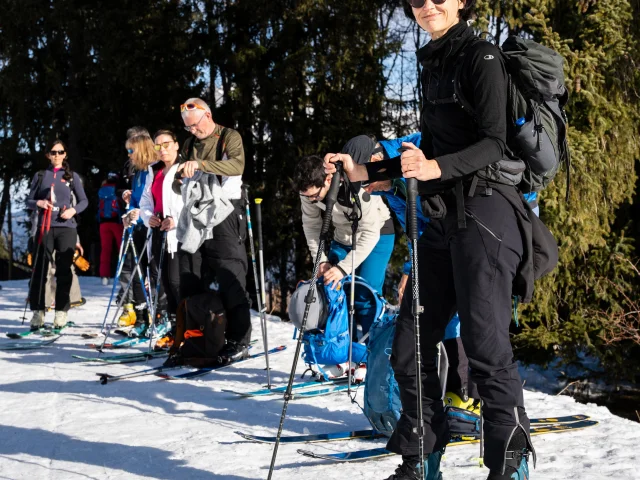 Ski touring weekend