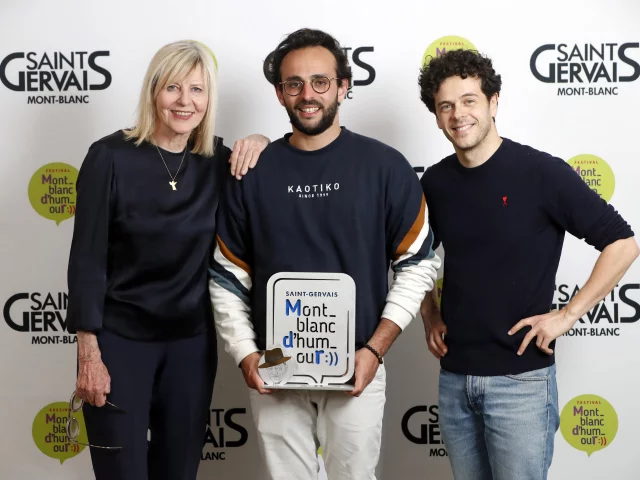 Mont-Blanc d'humour 2022.  Felix Dhjan Chantal Ladesou