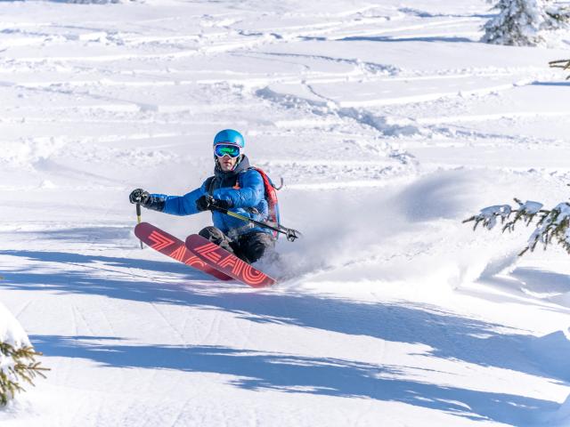 Sciatore fuori pista