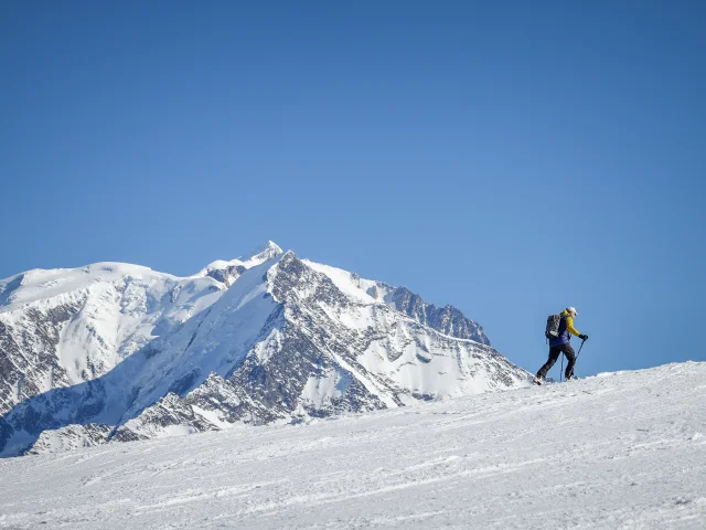 Ski touring in Saint-Gervais Mont-Blanc