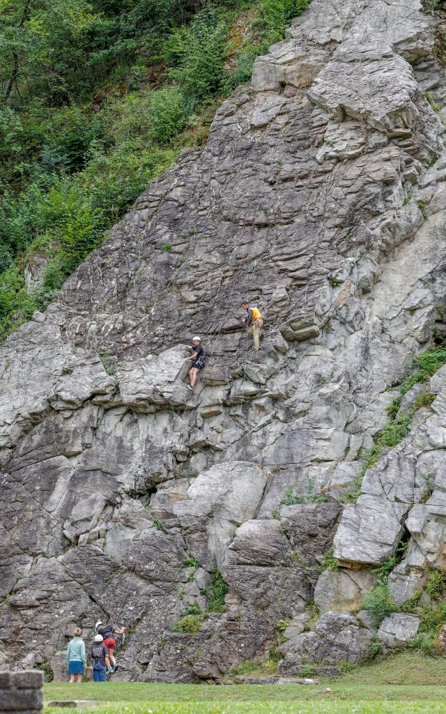 Arrampicata su roccia a Le Fayet
