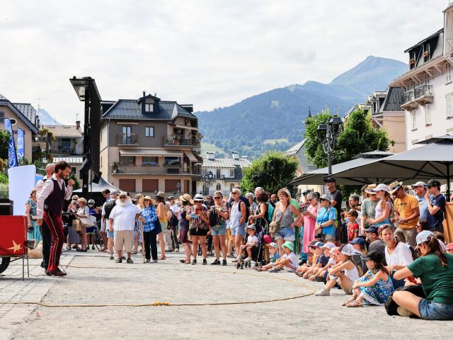 Entertainment for all in Saint-Gervais