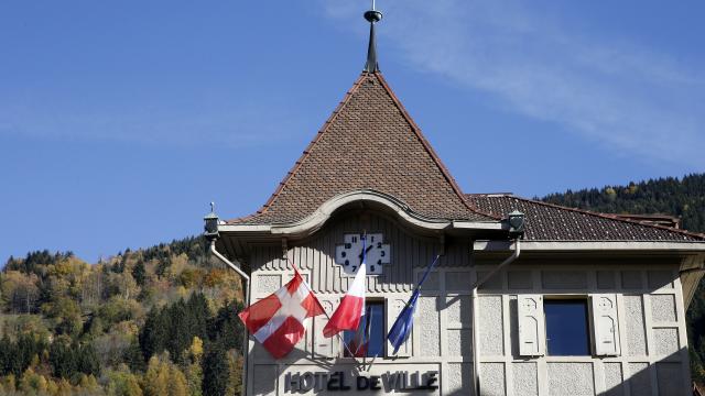 Saint-Gervais-les-Bains town hall.