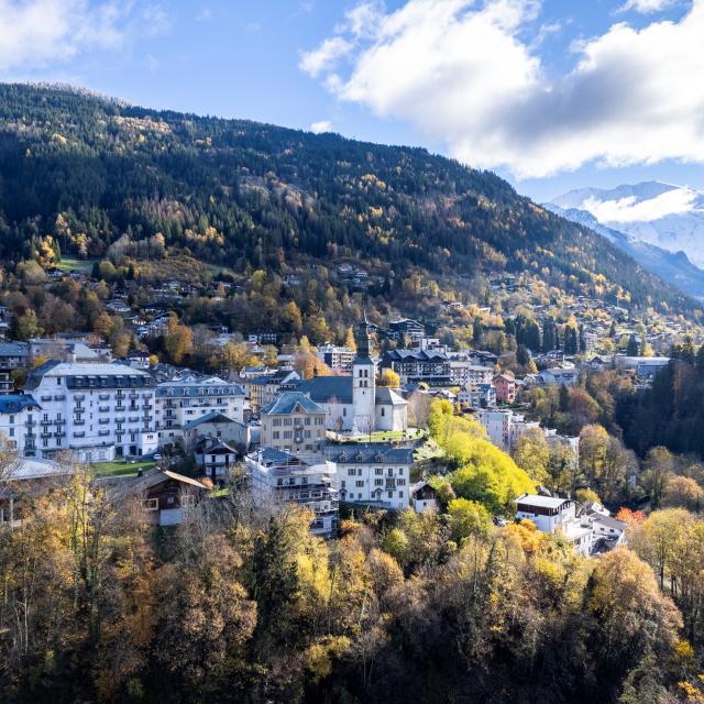 Saint-Gervais Mont-Blanc en automne