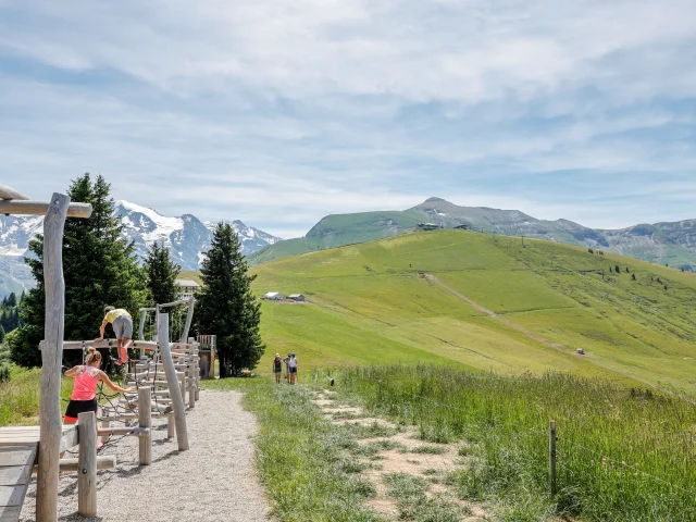 Il percorso ninja di Saint-Gervais Mont-Blanc