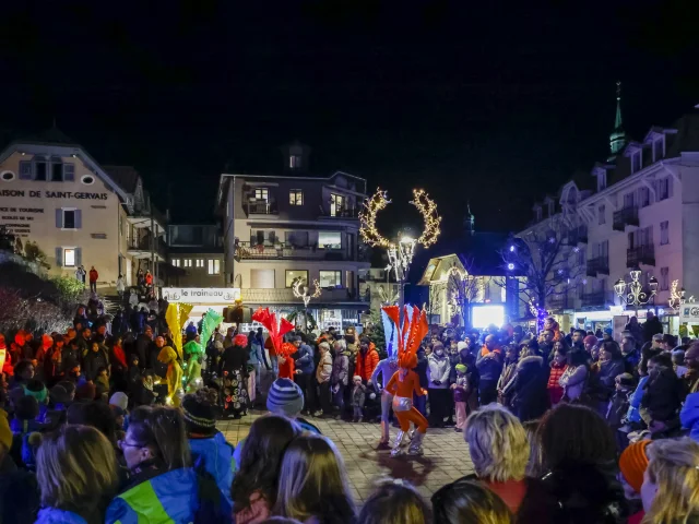 Saint-Gervais village center celebrates